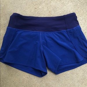 Blue Lululemon Size 2 Shorts!